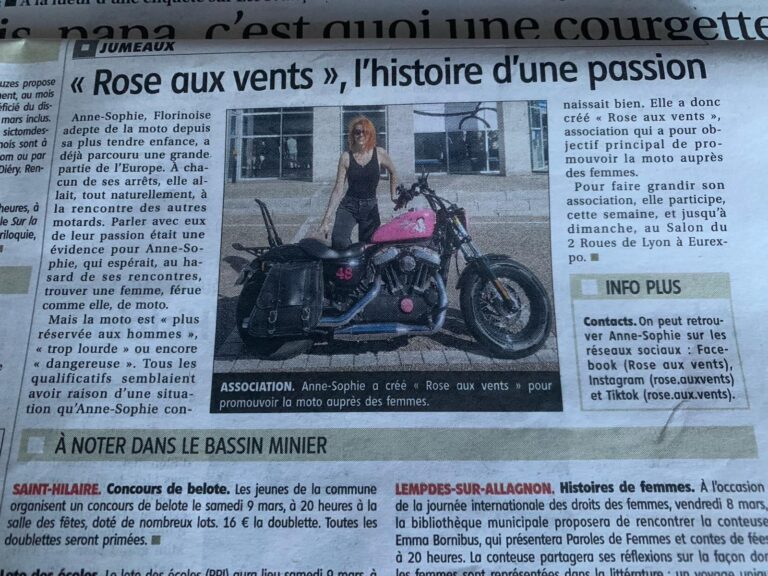 La Montagne présente à son tour l'association Rose Aux Vents